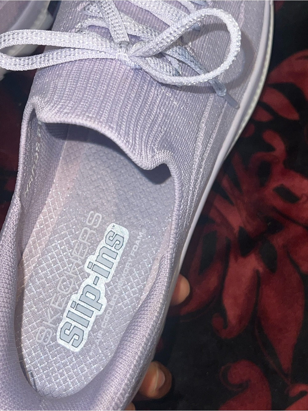 Skechers Lavender Knit sneakers - Picture 7 of 10